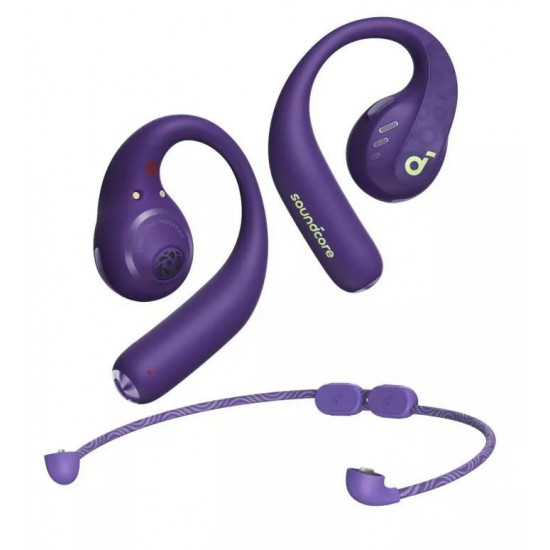 SOUNDCORE WIRELESS HEADPHONES OPEN DESIGN AEROFIT PRO PURPLE