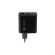 NATEC RIBERA GAN CHARGER 1x USB-A + 1x USB-C 65W BLACK