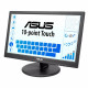 ASUS VT168HR computer monitor 39.6 cm (15.6") 1366 x 768 pixels WXGA LED Touchscreen Black