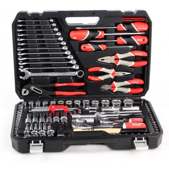 Yato YT-38901 Tool set XXL 1/4-1/2" 122 items