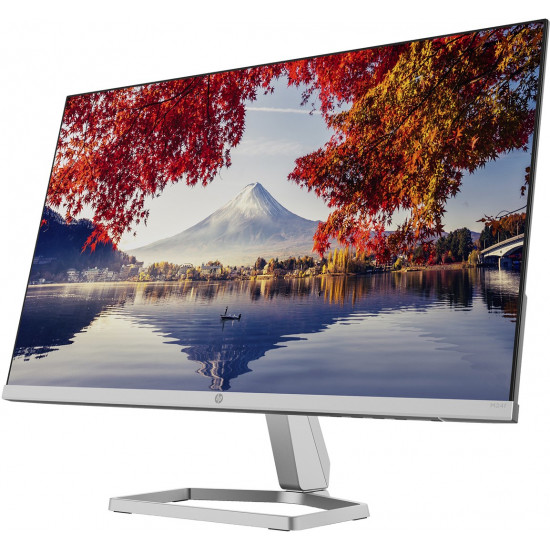 HP M24f FHD Monitor 60.5 cm (23.8") 1920 x 1080 pixels Full HD Black, Silver