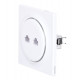 Fibaro Walli N socket-outlet 2 x RJ-45 White