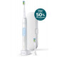 Philips | HX6859/29 | Sonicare ProtectiveClean 5100 Electric Toothbrush | Rechargeable | For adults | ml | Number of heads | White/Light Blue | Number of brush heads included 2 | Number of teeth brushing modes 3 | Sonic technology