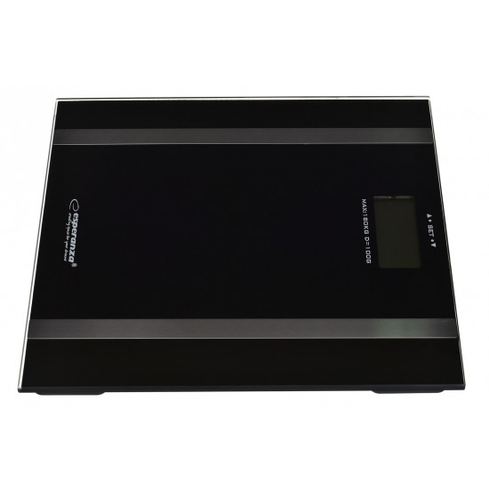 Esperanza EBS018K personal scale Electronic personal scale Rectangle Black