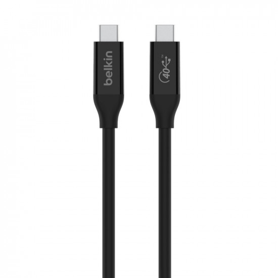 Belkin INZ001bt0.8MBK USB cable USB4 Gen 3x2 0.8 m USB C Black