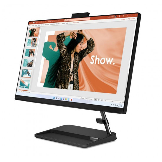 Lenovo IdeaCentre 3 Intel Core i7 60.5 cm (23.8") 1920 x 1080 pixels 16 GB DDR4-SDRAM 1000 GB SSD All-in-One PC Wi-Fi 5 (802.11ac) NoOS Black