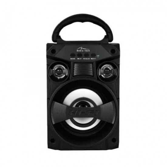 Media-Tech BOOMBOX LT Stereo portable speaker Black 6 W