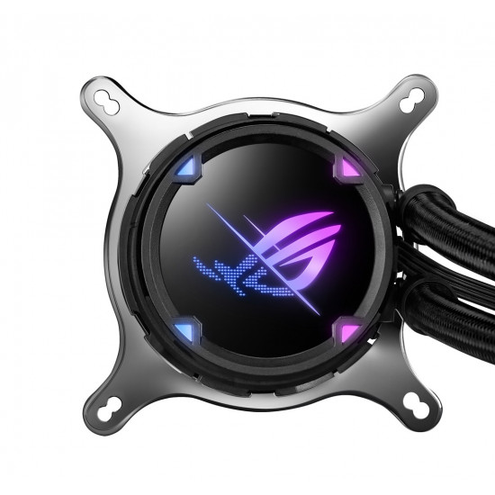 ASUS ROG Strix LC II 240 ARGB Processor All-in-one liquid cooler 12 cm Black