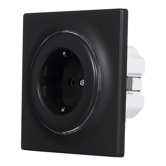 Fibaro FGWOF-011-8 socket-outlet Type F Black