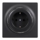 Fibaro FGWOF-011-8 socket-outlet Type F Black