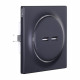 Fibaro FGWU-021-8 socket-outlet 2x USB Black