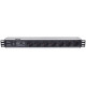 Intellinet 19" 1.5U Rackmount 7-Way Power Strip - German Type", With Surge Protection, 3m Power Cord