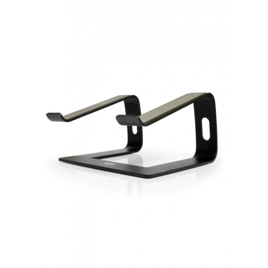 Port Designs 901103 notebook stand 39.6 cm (15.6") Aluminium, Black