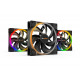 be quiet! Light Wings 140mm ARGB PWM Fan Black 3 Pack