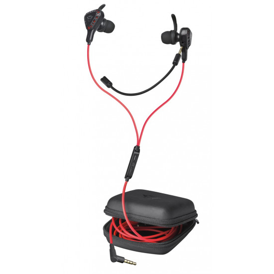 Trust TRU GXT 408 Headset In-ear 3.5 mm connector Black, Red