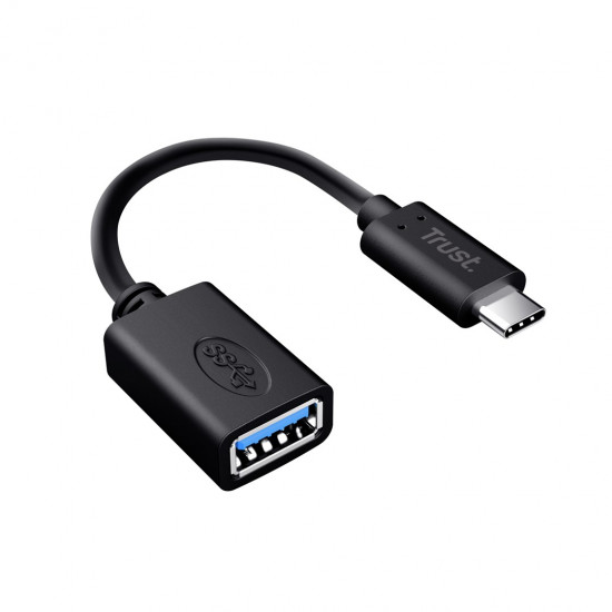 Trust 20967 USB cable 0.09 m USB C USB A Black