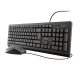 Trust Primo keyboard USB QWERTY US English Black