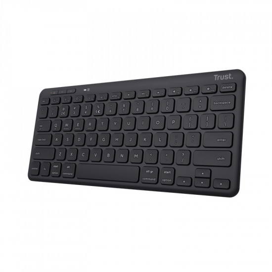 Trust Lyra keyboard Universal RF Wireless + Bluetooth QWERTY US English Black