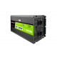 Green Cell Przetwornica napicia PowerInverter LCD 48 V 5000W/10000W Przetwornica samochodowa z wywietlaczem - czysty sinus 10 kVA Black