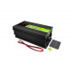 Green Cell Przetwornica napicia PowerInverter LCD 48 V 5000W/10000W Przetwornica samochodowa z wywietlaczem - czysty sinus 10 kVA Black