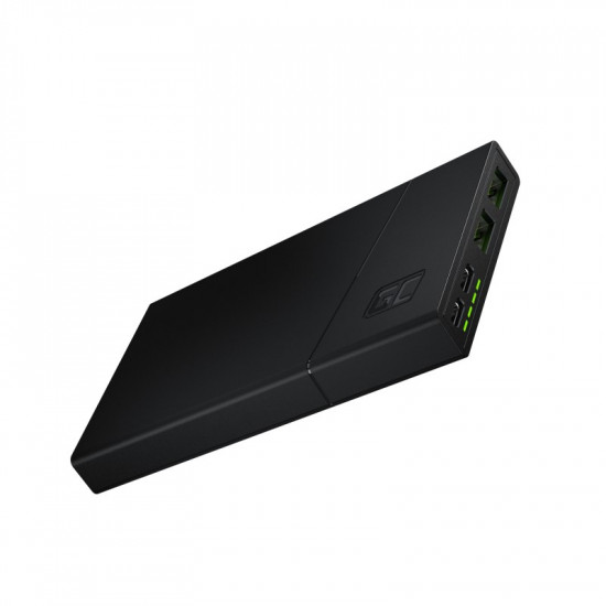 Green Cell PBGC02S power bank Lithium Polymer (LiPo) 10000 mAh Black