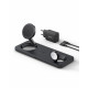 MAGGO 15W 3-IN-1 HORIZONTAL MAGNETIC STATION BLACK