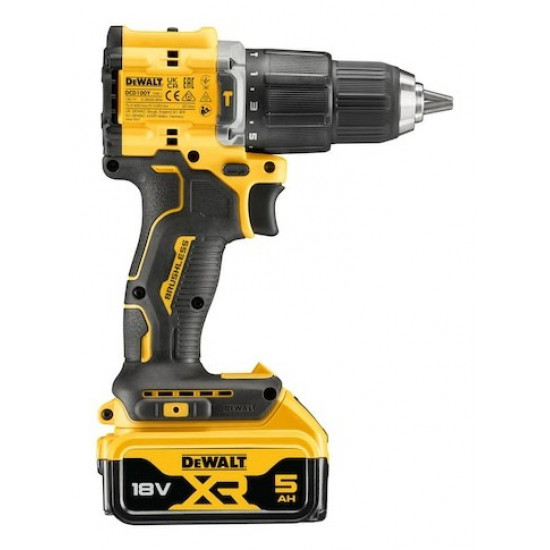 DeWALT DCD100YP2T-QW drill 1650 RPM 1.09 kg Black, Yellow