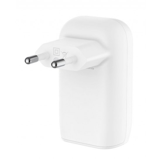 Belkin WCC002VFWH mobile device charger Laptop, Smartphone, Tablet White AC Fast charging Indoor