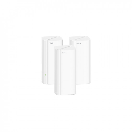 Tenda EX12 Dual-band (2.4 GHz / 5 GHz) AX3000 System Mesh Wi-Fi 6 (3-Pack) White