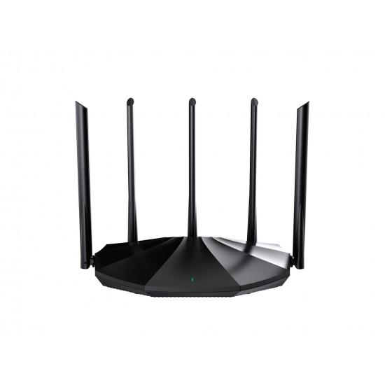 Tenda TX2 Pro wireless router Gigabit Ethernet Dual-band (2.4 GHz / 5 GHz) Black