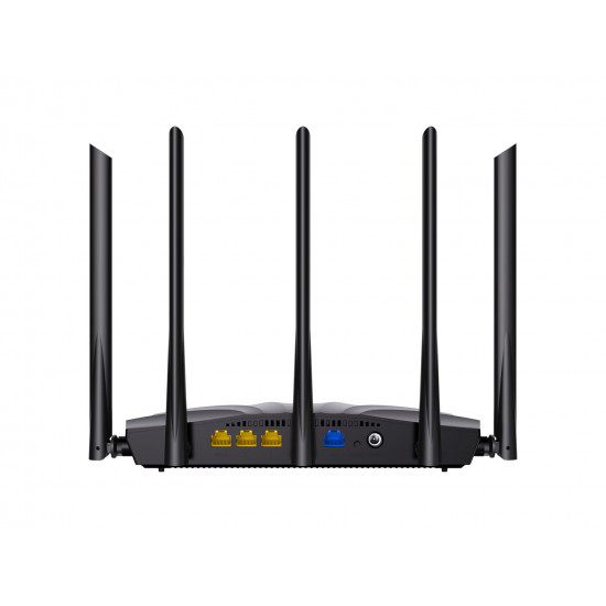 Tenda TX2 Pro wireless router Gigabit Ethernet Dual-band (2.4 GHz / 5 GHz) Black