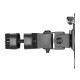 Maclean MC-983 LED LCD Monitor Pole Mount Bracket 8kg Holder Pipe Tube Diameter 28-60mm 17-32'' Screen