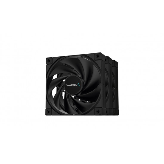 DeepCool FK120-3 in 1 Processor Fan 12 cm Black 3 pc(s)