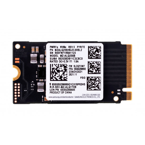 Samsung SSD 256GB M.2 PCIe MZALQ256HBJD-00BL2 2242 After the tests