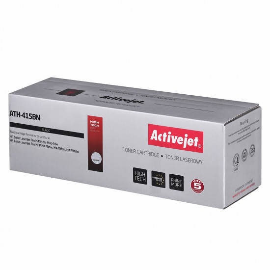 Activejet ATH-415BNX Toner (replacement HP 415X W2030X Supreme 7500 pages black)