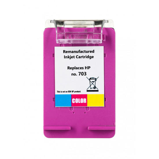 Superbulk printer ink HP B-H703C (replacement HP 703 CD888) tricolour standard