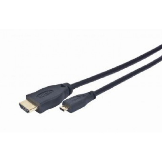 Gembird 1.8m HDMI-M/micro HDMI-M HDMI cable HDMI Type A (Standard) HDMI Type D (Micro) Black