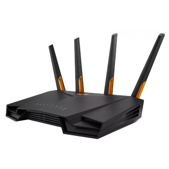 ASUS TUF-AX4200 wireless router Gigabit Ethernet Dual-band (2.4 GHz / 5 GHz) Black