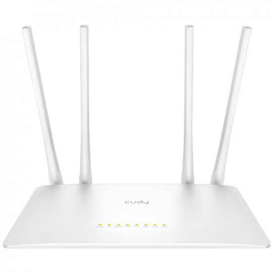 Cudy WR1200 wireless router Fast Ethernet Dual-band (2.4 GHz / 5 GHz) White