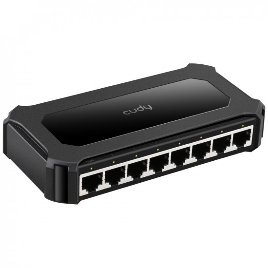 Cudy GS108D network switch Gigabit Ethernet (10/100/1000) Black