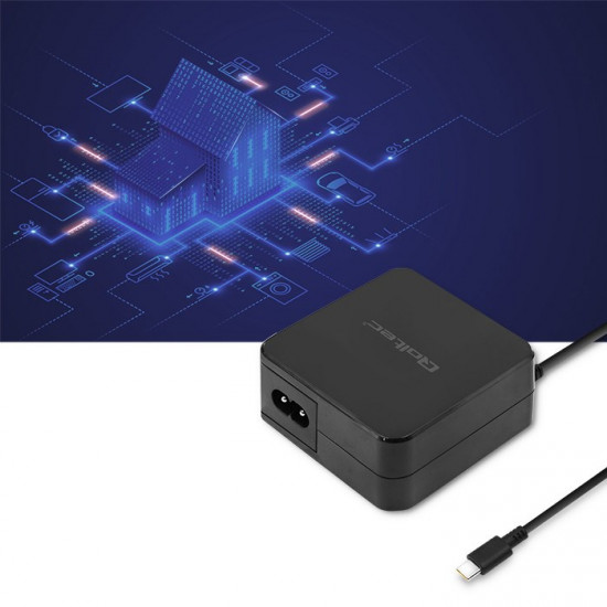 Qoltec 51027 Charger | 65W | 5-20.3V | 2-3.25A | USB type C | PD