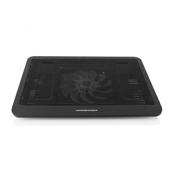 Modecom CF13 notebook cooling pad 35.6 cm (14") Black