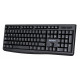 Activejet K-3803SW Keyboard wireless battery powered by 1x 1.5V AAA black