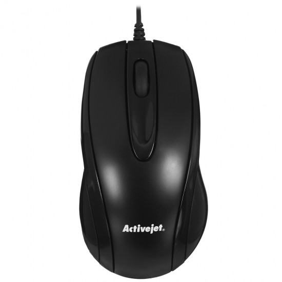 Activejet AMY-083 Mouse wired USB (optical 1000 DPI black)