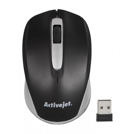 Activejet mouse AMY-313 wireless computer mouse (optical 1200 DPI black)