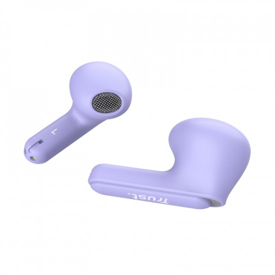 Trust Yavi Headset True Wireless Stereo (TWS) In-ear Calls/Music USB Type-C Bluetooth Purple