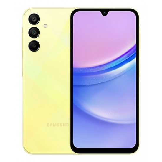 Samsung Galaxy A15 16.5 cm (6.5) Hybrid Dual SIM 4G USB Type-C 4 GB 128 GB 5000 mAh Yellow