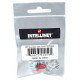 Intellinet Keystone Jack, Cat6, UTP, Punch-down, White