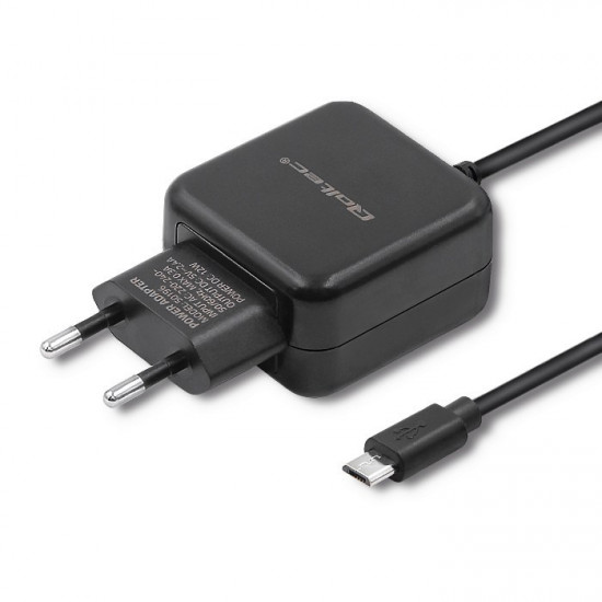 Qoltec 50196 Charger 5V | 2.4A | 12W | MicroUSB | Black