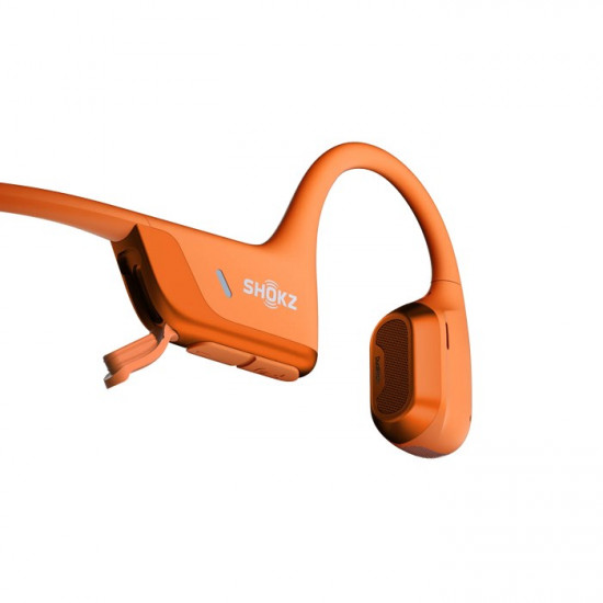 Shokz OpenRun Pro 2, pomara czowe bone conduction headphones